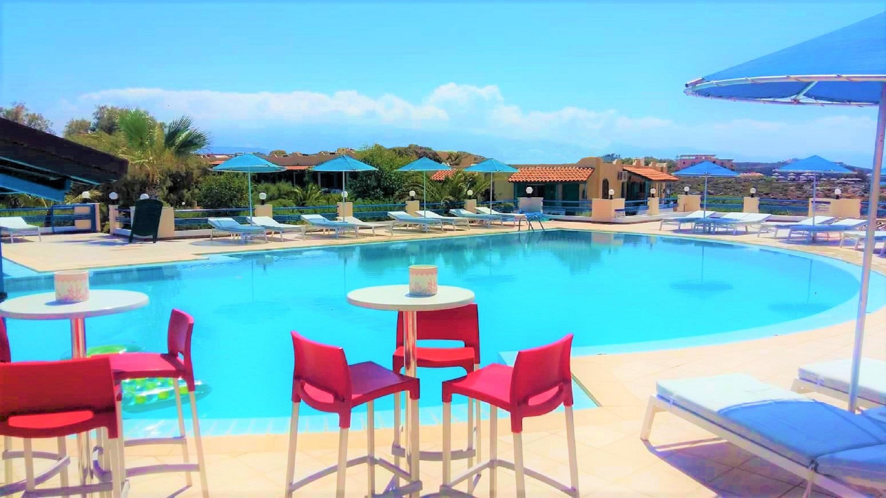 Zorbas Beach Village Hotel Stavros  Ngoại thất bức ảnh